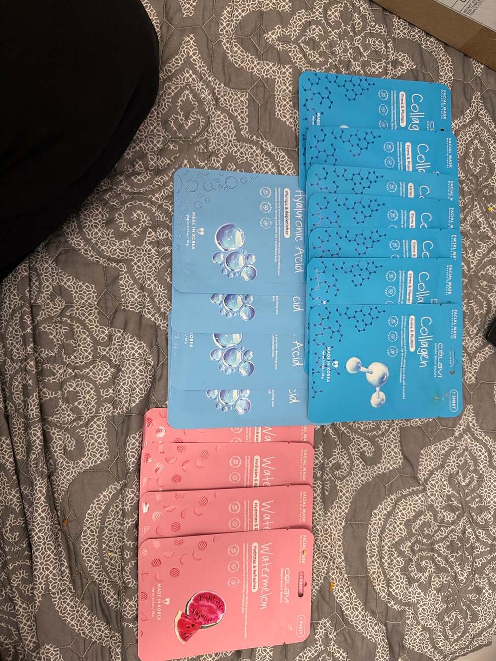 Célavi Assorted Facial Sheet Masks Variety Pack 15 Count New